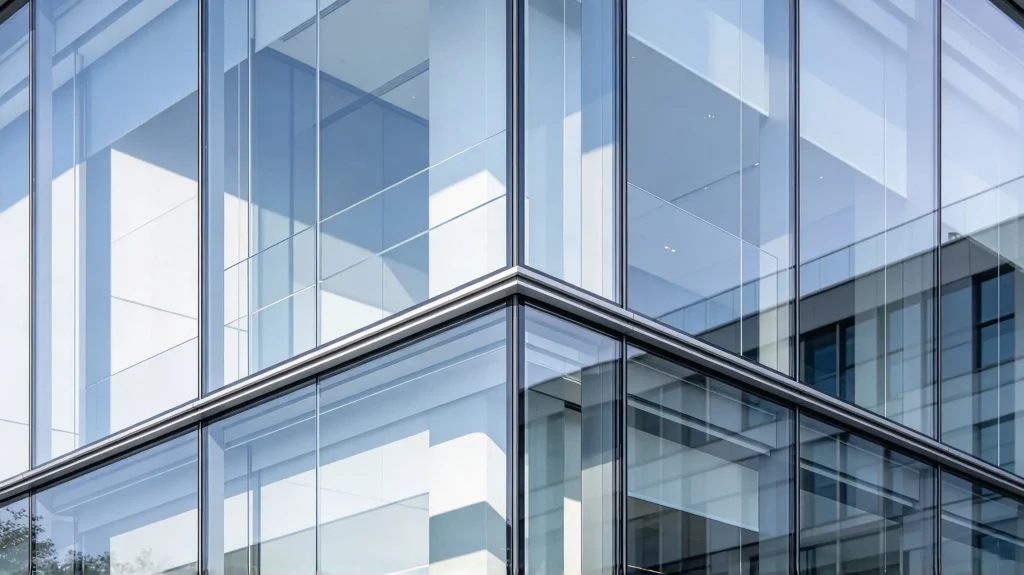 Heated glass for specialty architectural glazing